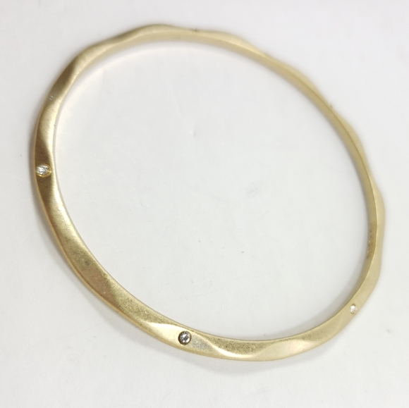 Lia Sophia Jewelry - LIA SOPHIA bangle w/ waves & stones
